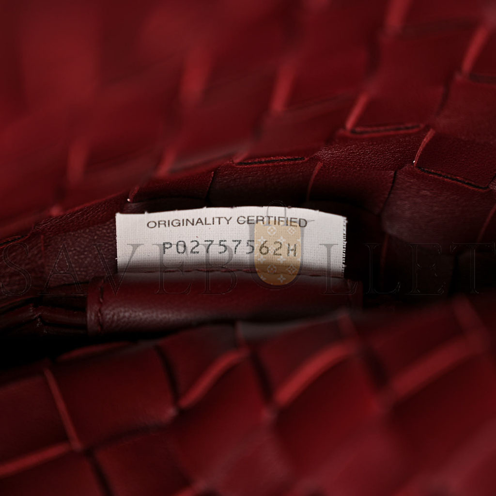 BOTTEGA VENETA NAPPA INTRECCIATO SARDINE BAG BAROLO (34*23*3cm) BOTTEGA VENETA NAPPA INTRECCIATO SARDINE BAG BAROLO (34*23*3cm)