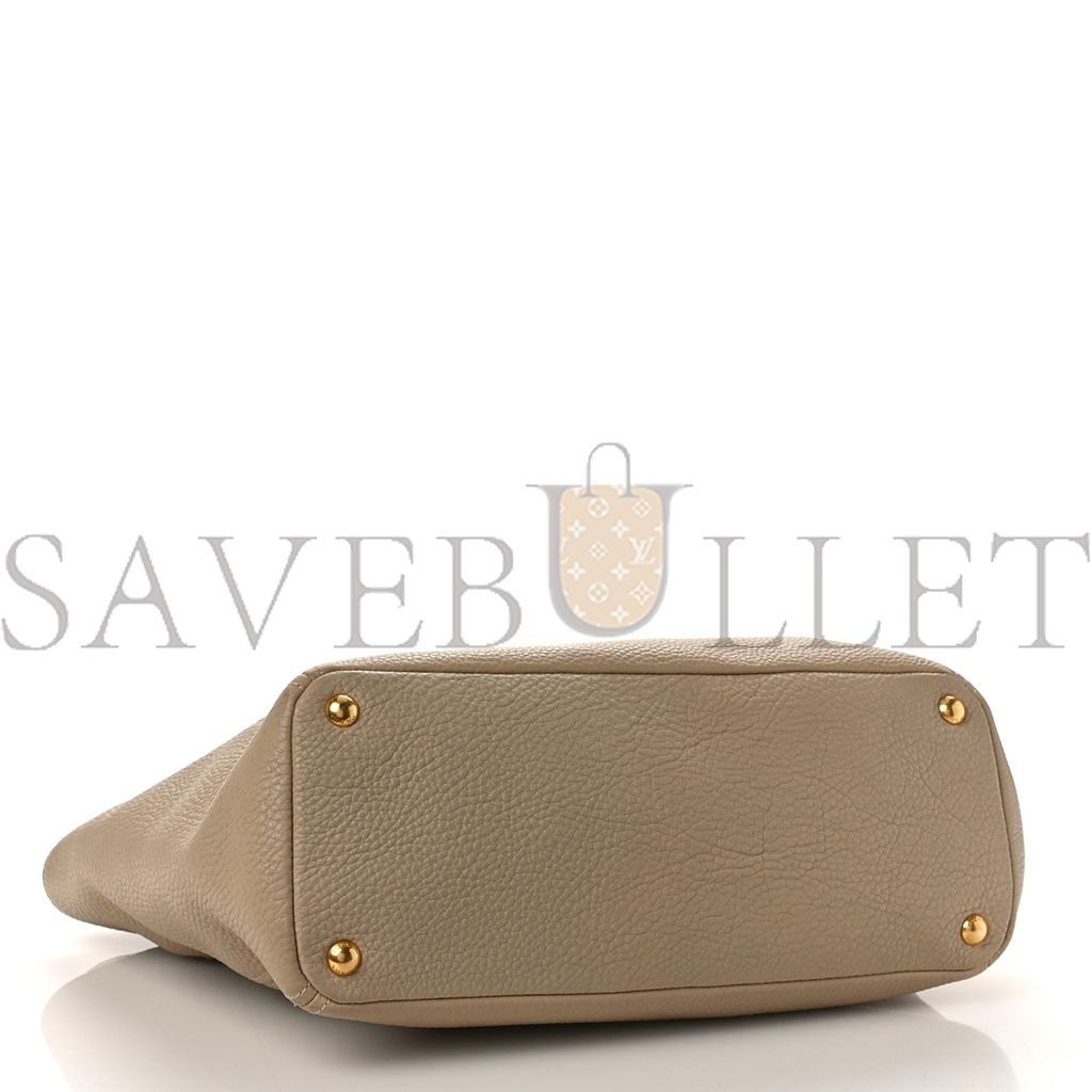 PRADA VITELLO DAINO SHOULDER BAG SABBIA (34*29*14cm) PRADA VITELLO DAINO SHOULDER BAG SABBIA (34*29*14cm)