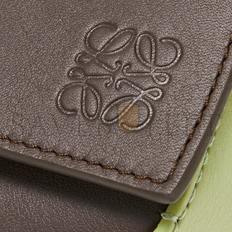 LOEWE SMALL PUZZLE BAG IN CLASSIC CALFSKIN AND SUEDE A510P60X94-4522 (24*16.5*10.5cm)