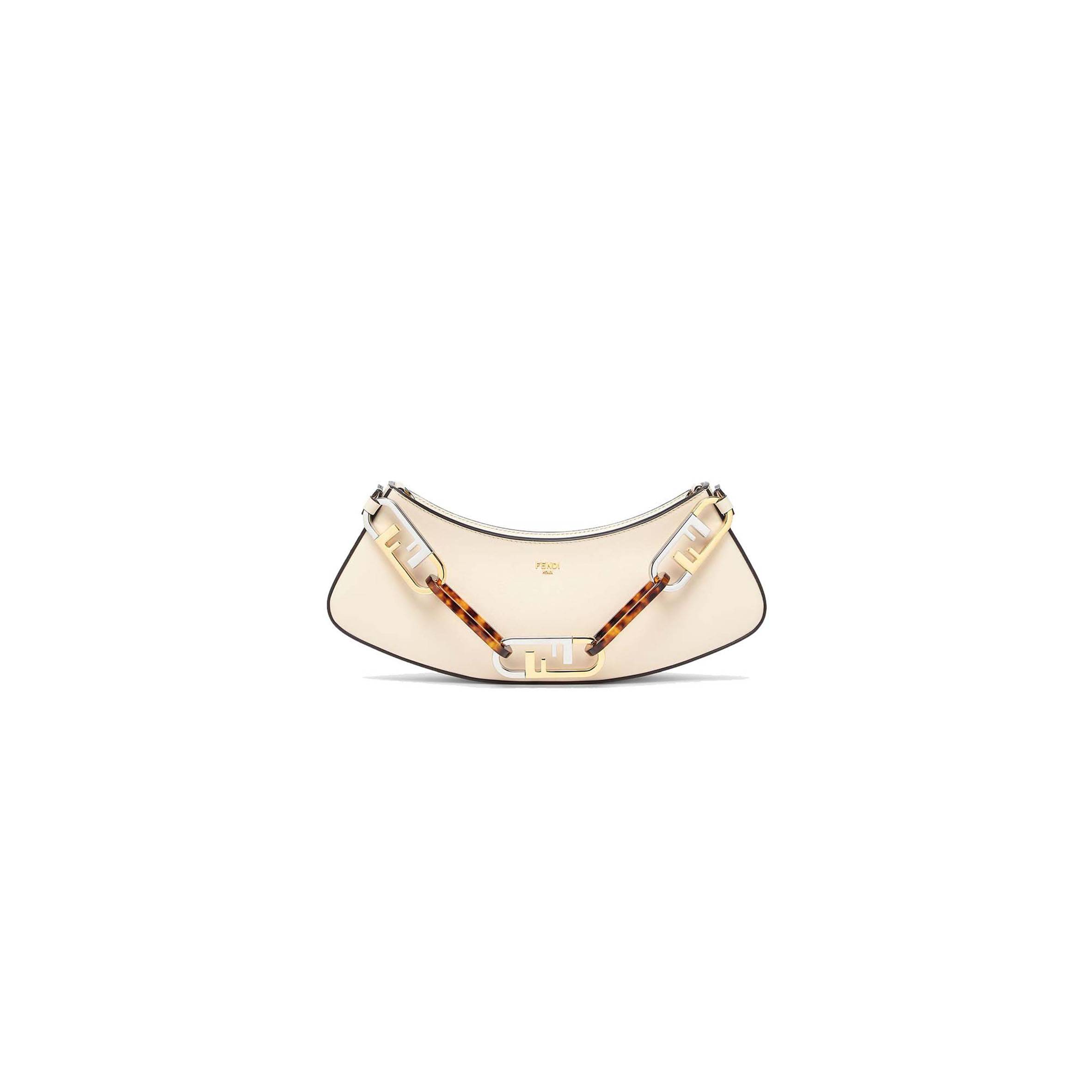 FENDI O’LOCK SWING - CAMELLIA LEATHER POUCH 8BS068AHM0F1DMY (32*11*5cm) FENDI O’LOCK SWING - CAMELLIA LEATHER POUCH 8BS068AHM0F1DMY (32*11*5cm)