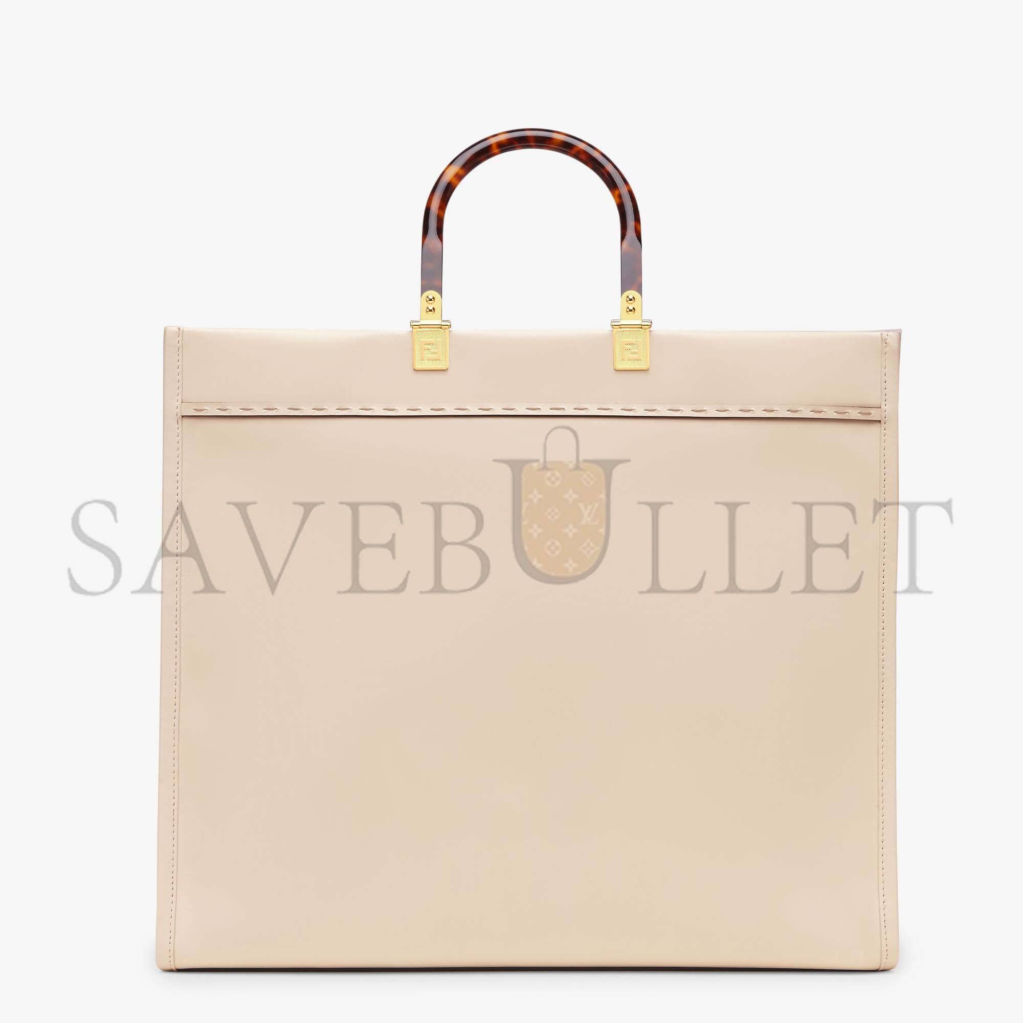 FENDI LARGE FENDI SUNSHINE - PINK LEATHER SHOPPER 8BH372ABVLF1BA9 (40.5*35*21.5cm) FENDI LARGE FENDI SUNSHINE - PINK LEATHER SHOPPER 8BH372ABVLF1BA9 (40.5*35*21.5cm)