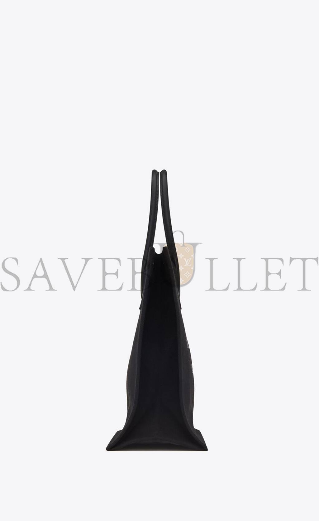 YSL RIVE GAUCHE TOTE BAG IN LINEN AND LEATHER 49929096N9E1070 (48*36*16cm) YSL RIVE GAUCHE TOTE BAG IN LINEN AND LEATHER 49929096N9E1070 (48*36*16cm)