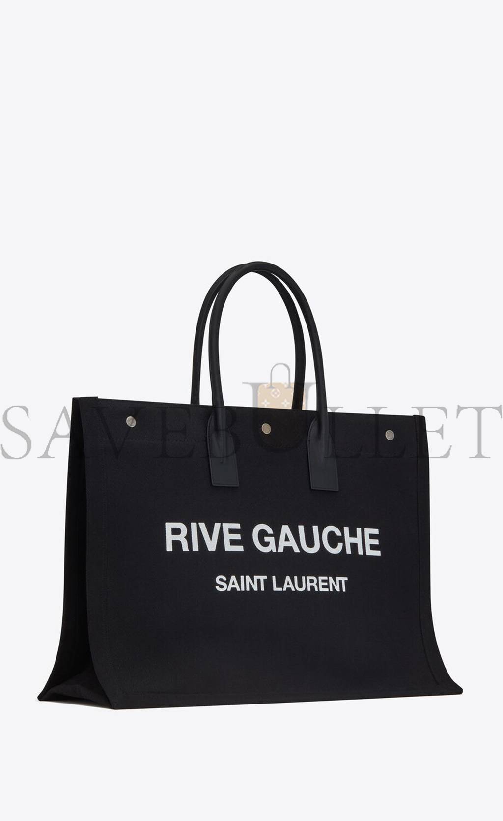 YSL RIVE GAUCHE TOTE BAG IN LINEN AND LEATHER 49929096N9E1070 (48*36*16cm) YSL RIVE GAUCHE TOTE BAG IN LINEN AND LEATHER 49929096N9E1070 (48*36*16cm)