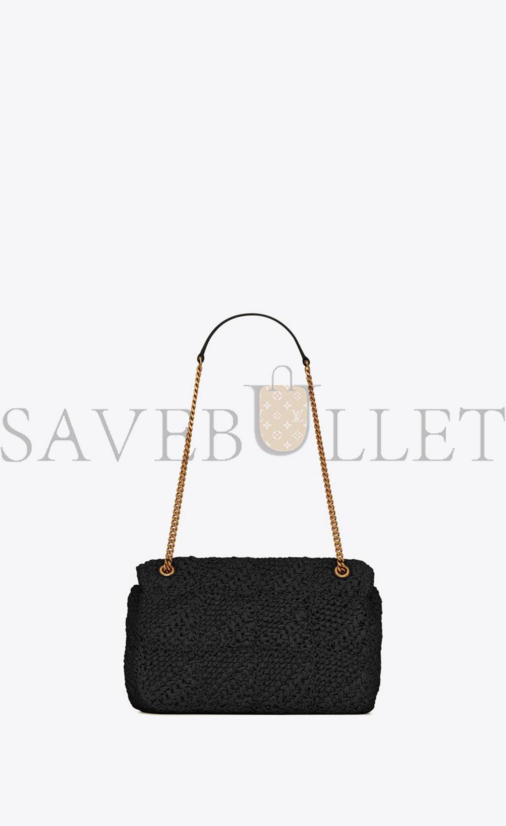 YSL JAMIE MEDIUM CHAIN BAG IN RAFFIA 515821GAAAT1000 (25*15*7.5cm) YSL JAMIE MEDIUM CHAIN BAG IN RAFFIA 515821GAAAT1000 (25*15*7.5cm)