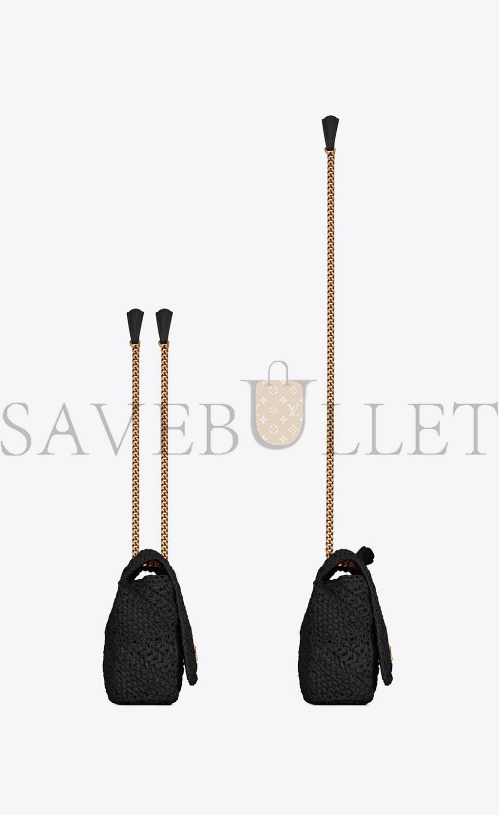 YSL JAMIE MEDIUM CHAIN BAG IN RAFFIA 515821GAAAT1000 (25*15*7.5cm) YSL JAMIE MEDIUM CHAIN BAG IN RAFFIA 515821GAAAT1000 (25*15*7.5cm)
