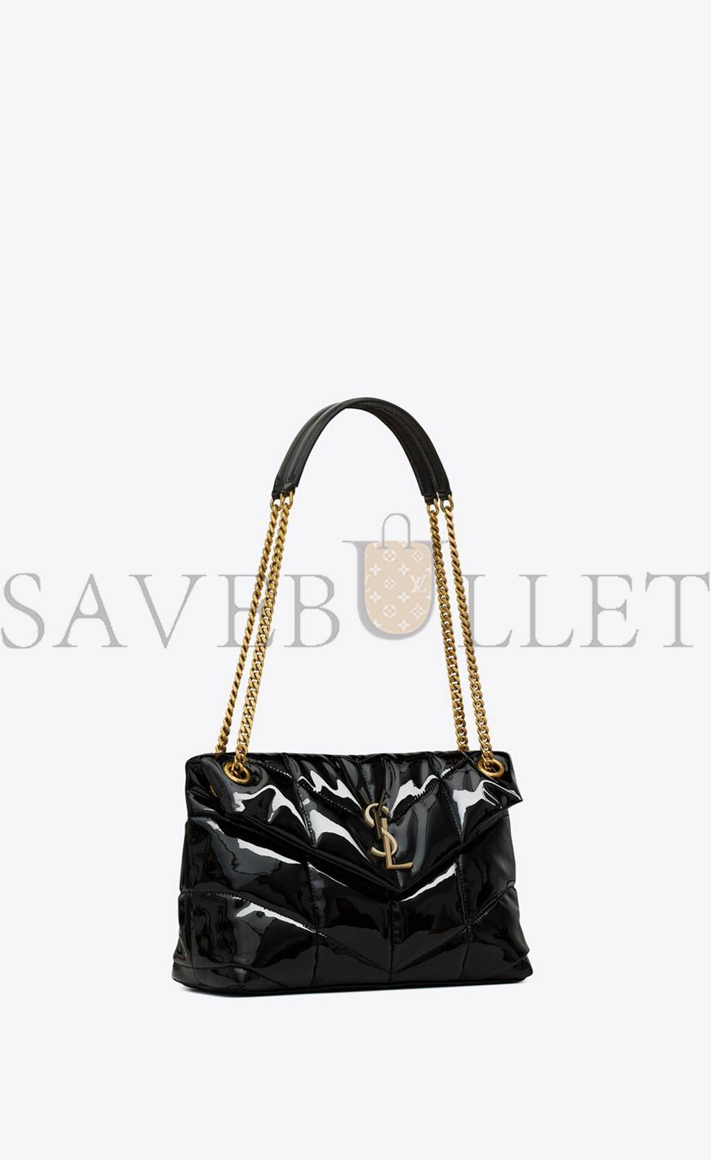 YSL PUFFER SMALL CHAIN BAG IN QUILTED VINYLE 577476HSR271072 (29*17*11cm) YSL PUFFER SMALL CHAIN BAG IN QUILTED VINYLE 577476HSR271072 (29*17*11cm)